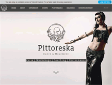 Tablet Screenshot of pittoreska.com